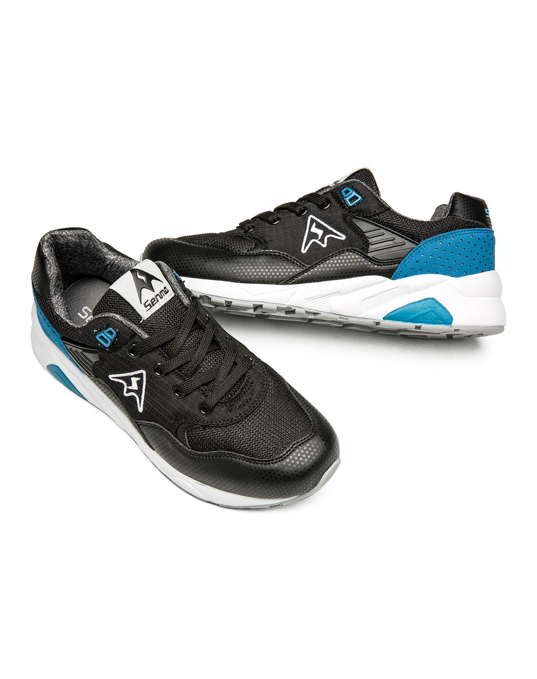 森马senma男款黑色时尚运动休闲鞋bd276363-1_唯品会