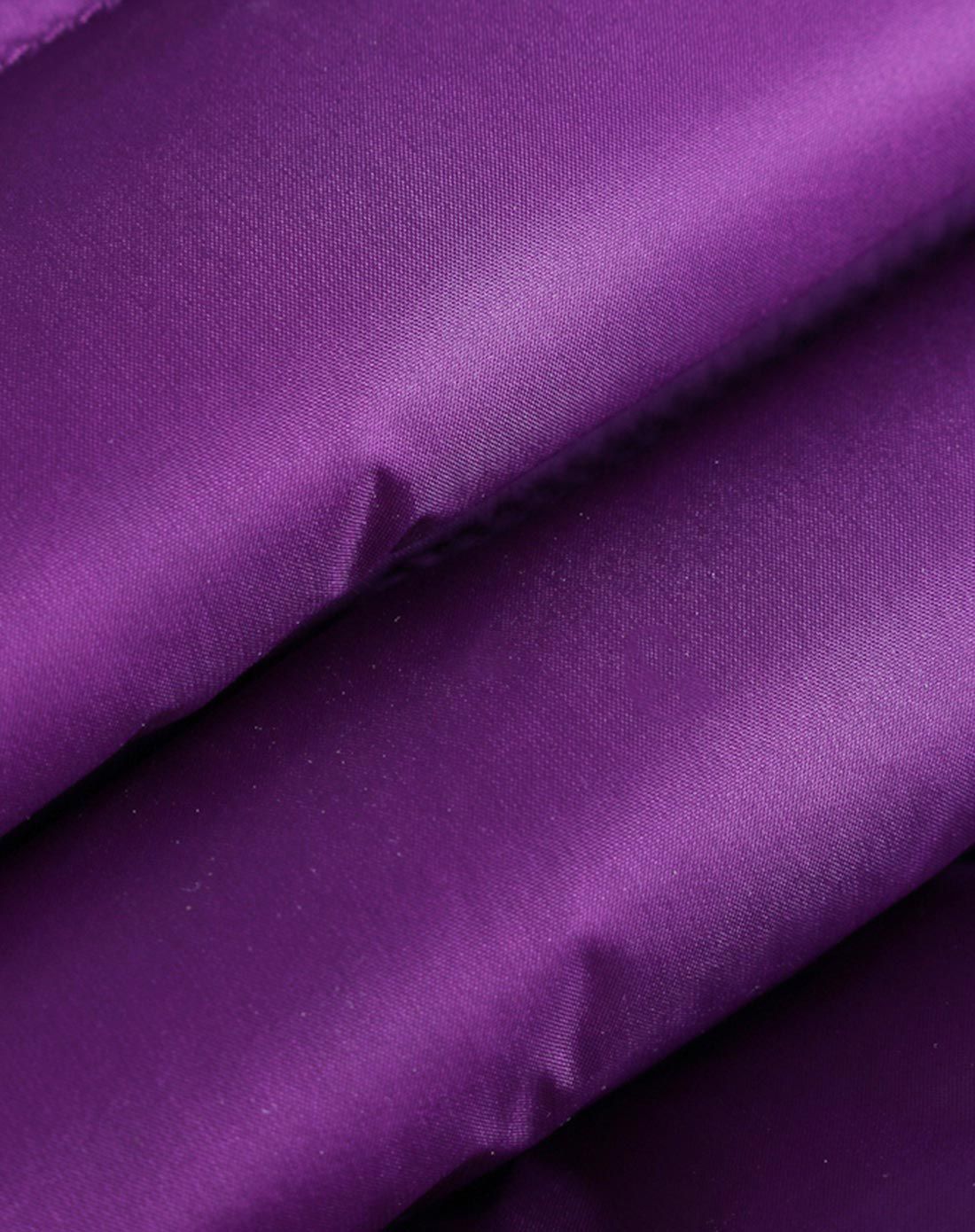 紫色撞色拼接羽绒服紫色