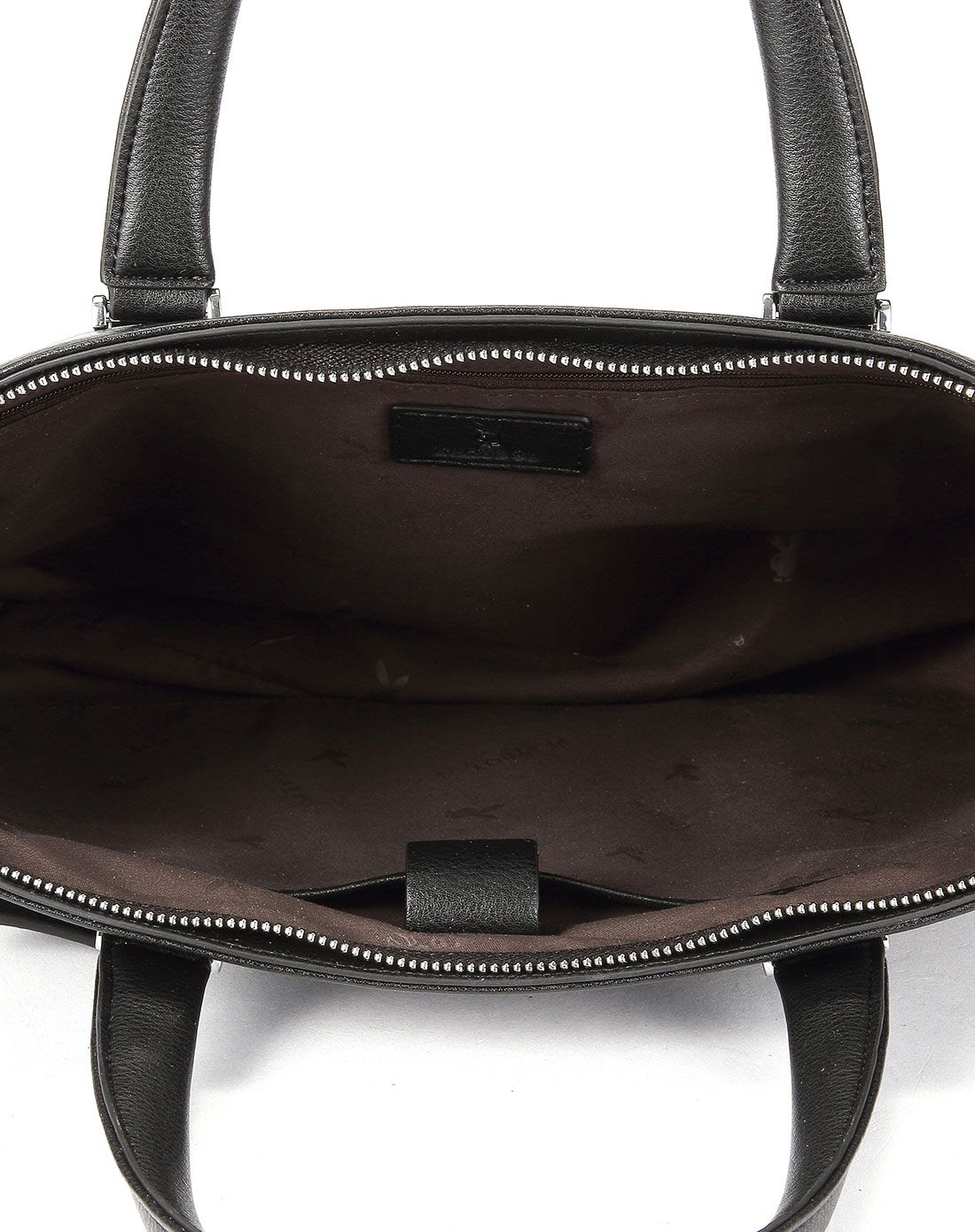 男士黑色超纤合成革欧美时尚商务公文包