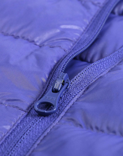 简约纯色 轻量保暖 女款青紫羽绒服