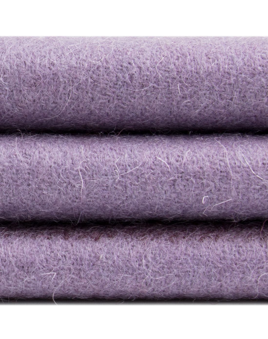 兆君 羊毛浅紫纯色大披肩