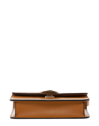 头层牛皮时尚单肩包专柜同款复古棕