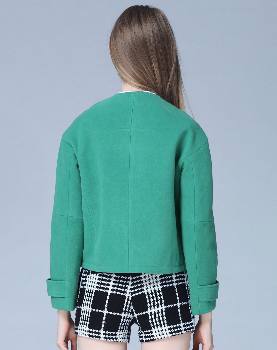 女款深绿色外套