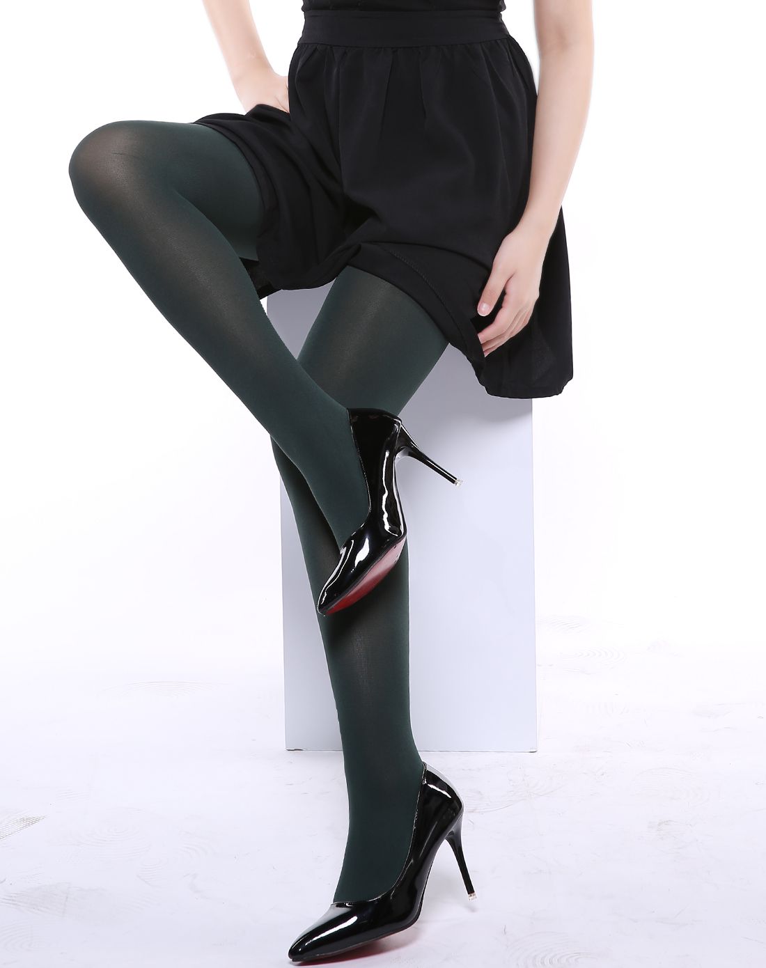 80d炫彩天鹅绒连裤袜4条装