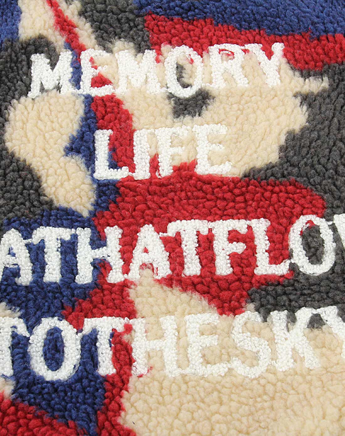 男童红色迷彩羊羔绒加厚套装