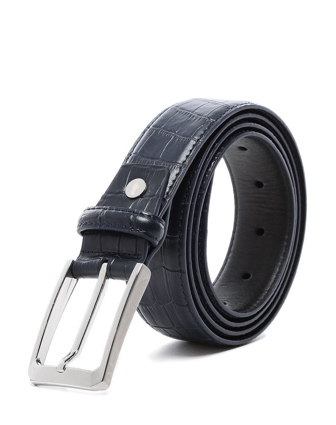 男士头层牛皮针扣皮带腰带