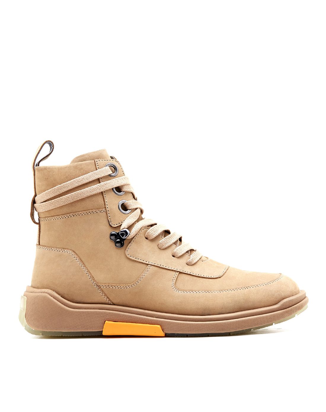 anthony miles男进口反牛皮 男款金属扣绑带休闲中帮靴mt0065-b_唯品