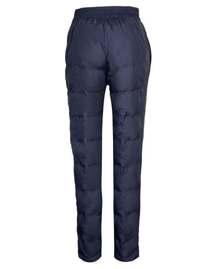 男式藏青色保暖羽绒裤