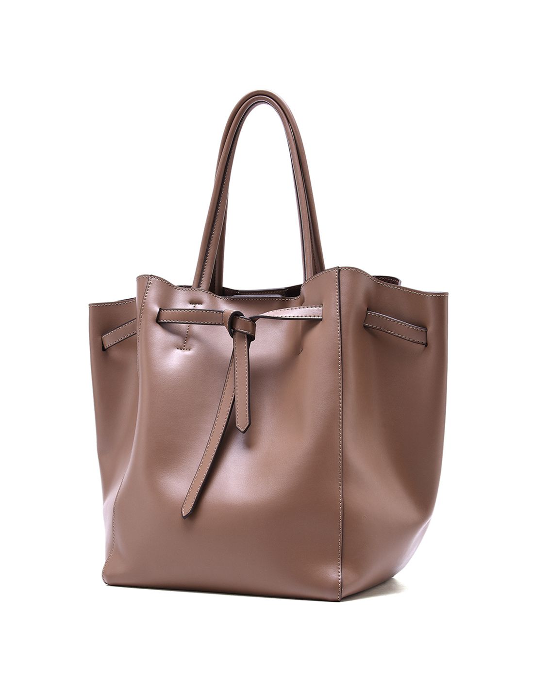 la festin拉菲斯汀时尚皮具专场牛皮大容量手提托特包亚麻色617263亚