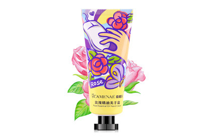 嘉媚乐camenae化妆品专场玫瑰精油美手霜 40g_唯品会