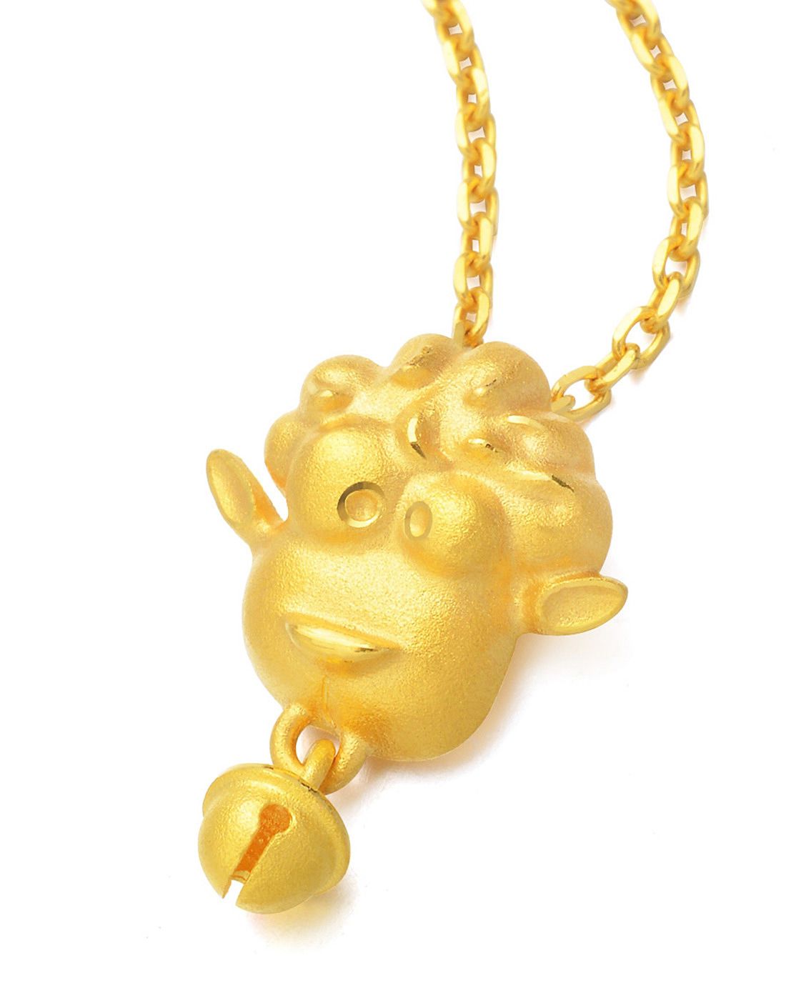 周生生点睛品黄金(足金)生肖羊吊坠(不含项链)(定价)