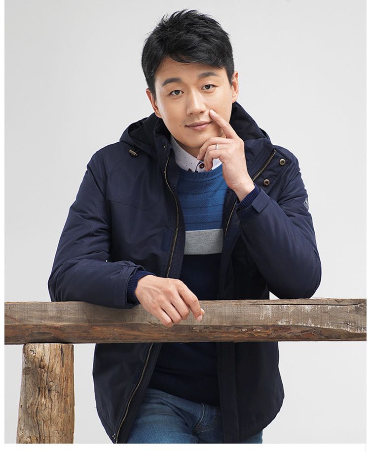 骆驼佟大为同款 英式学院风 蓝色长袖外套w6z8871110la_唯品会