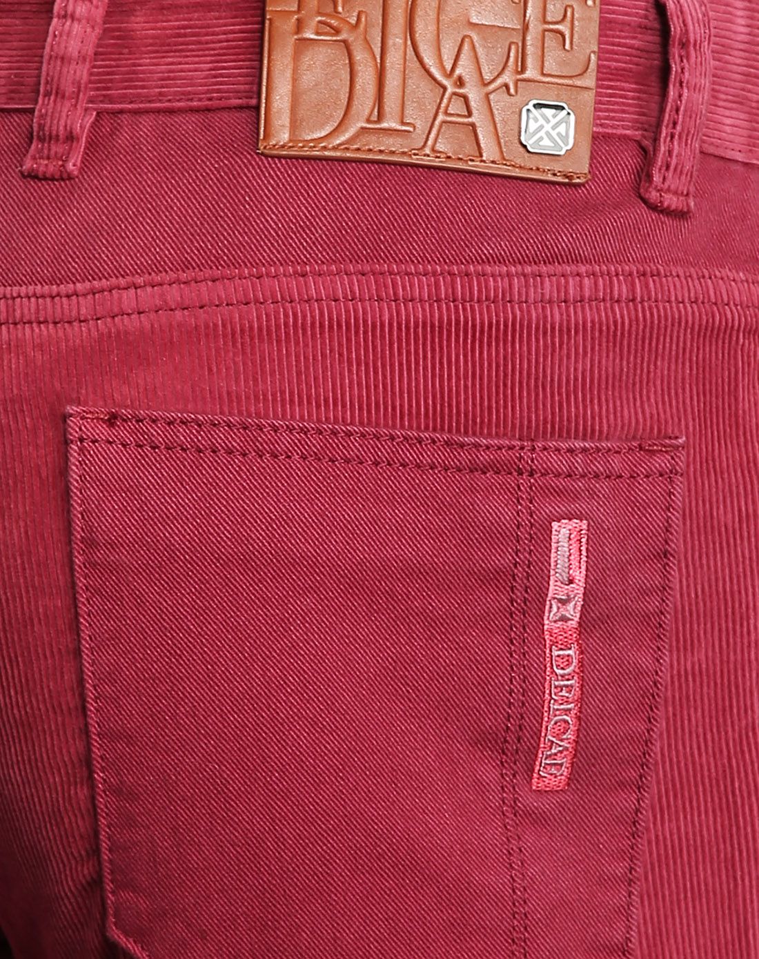 迪赛deicae全棉灯芯绒面料保暖时尚五袋款休闲裤422301-44_唯品会