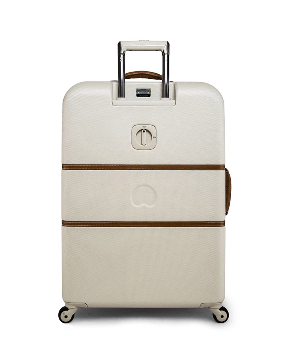 高端制动系统24寸安全双拉链拉杆箱