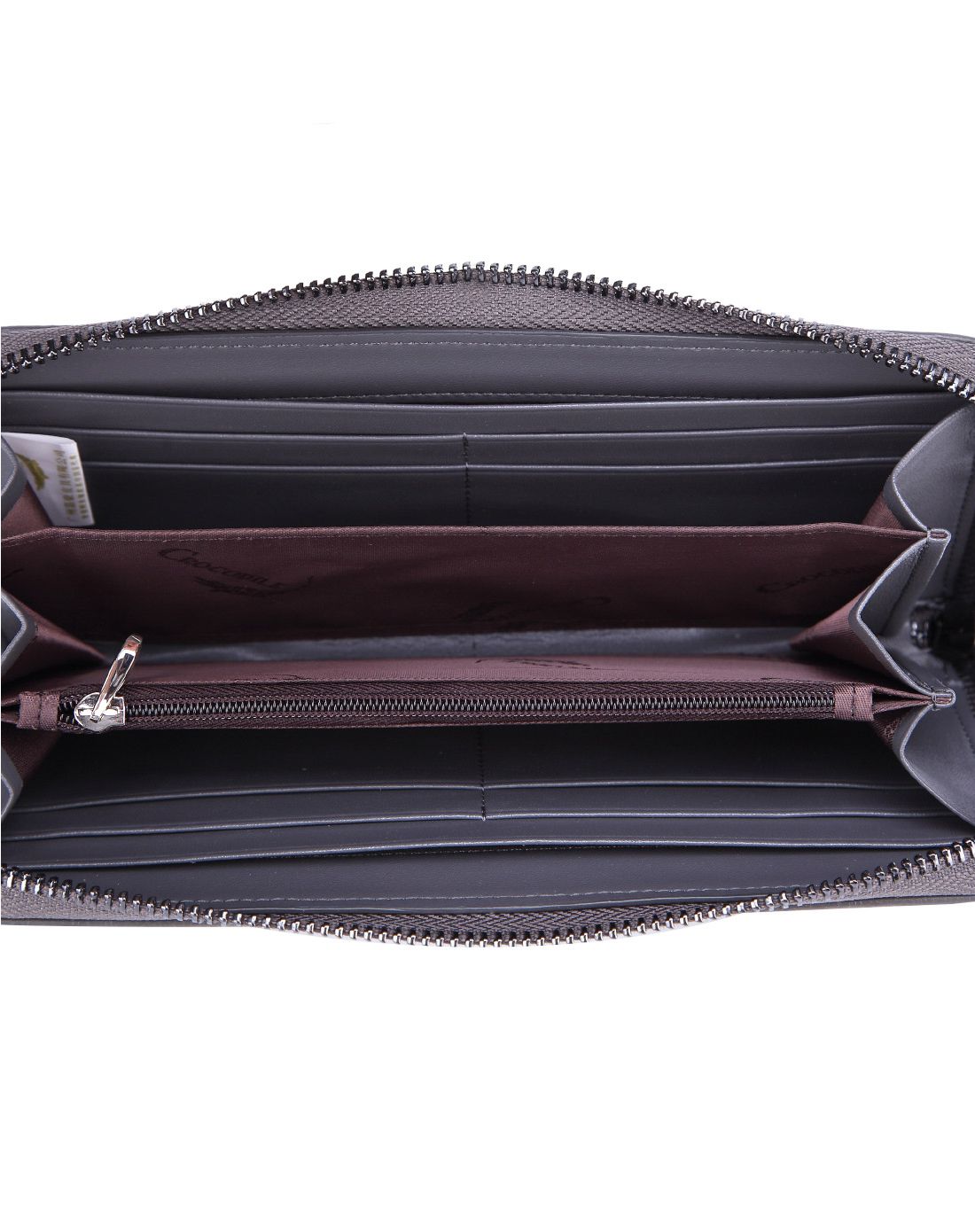 鳄鱼恤crocodile男女包男士牛皮灰色钱包15615017-02_唯品会