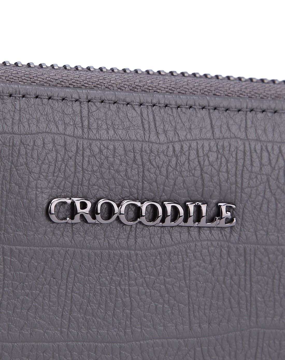 鳄鱼恤crocodile男女包男士牛皮灰色钱包15615017-02_唯品会