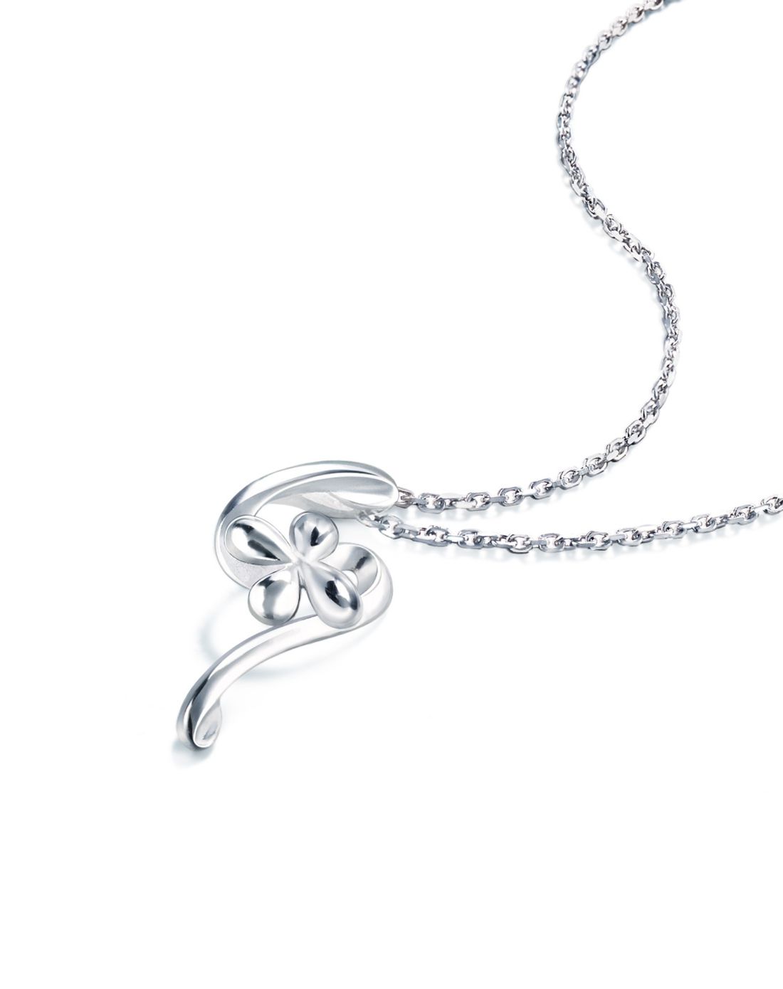 周生生pt950铂金吊坠 (不含项链) 计价