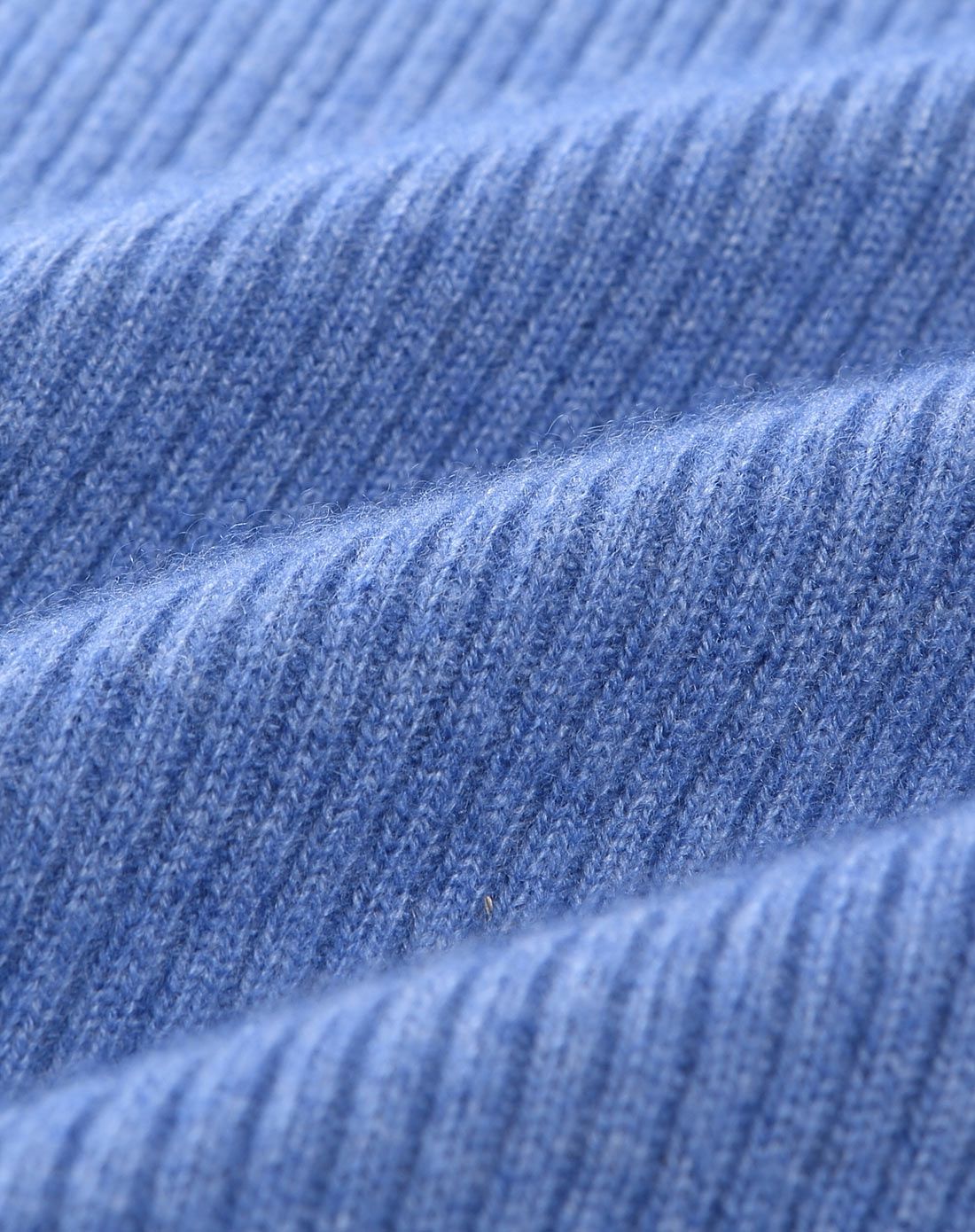 浅灰蓝色毛衣羊毛针织连衣裙