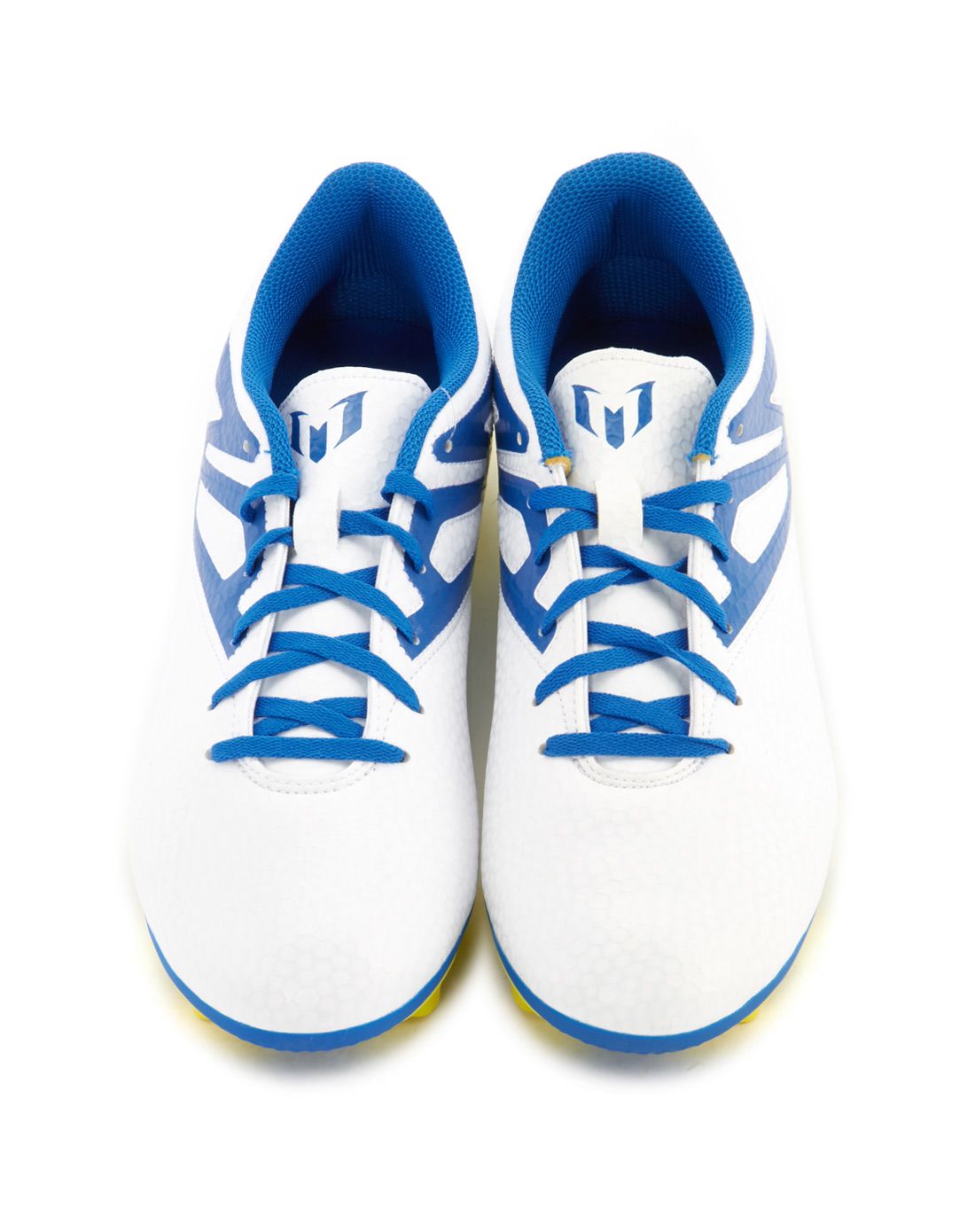 男款白色足球鞋