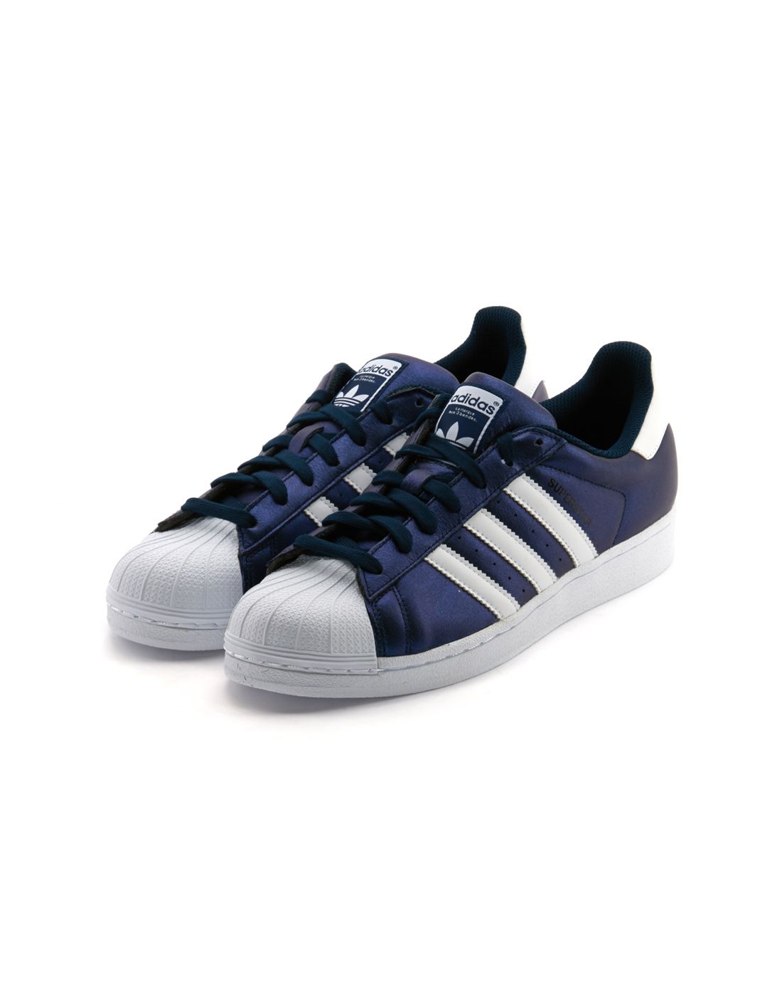 耐磨缓震 男款蓝色经典鞋 三叶草系列