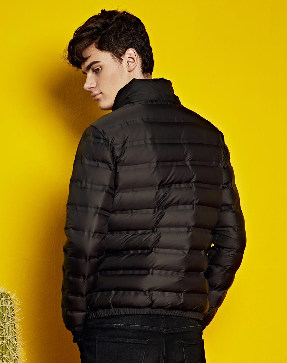 卡宾cabbeen lifestyle黑色百搭基础款羽绒服316314101701_唯品会