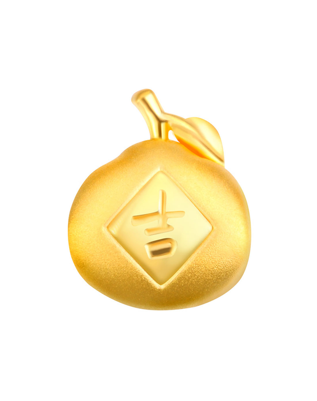曼卡龙 足金吉祥橘子转运珠(定价)