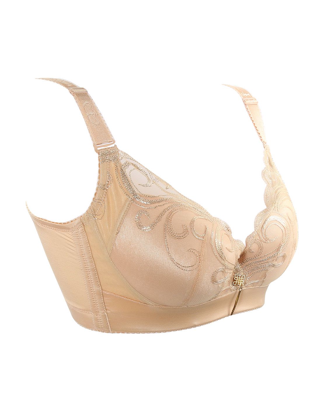 俏丹娜性感小胸侧收副乳文胸调整型内衣