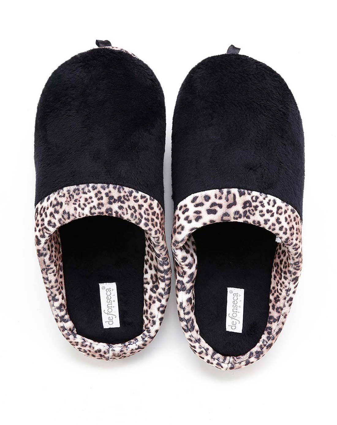 女式保暖棉拖鞋5kap黑色