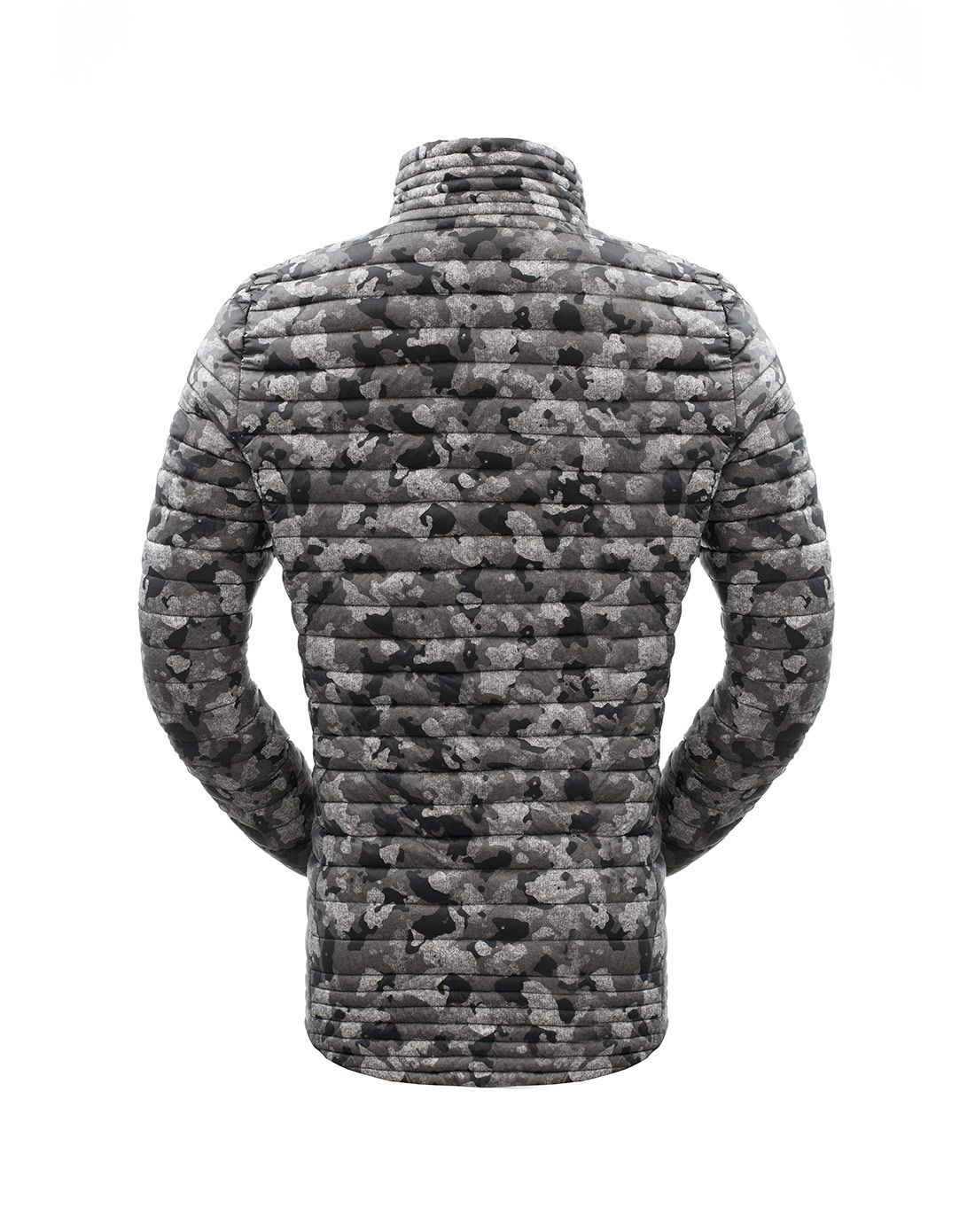 迷彩印花 女款黑白迷彩羽绒服