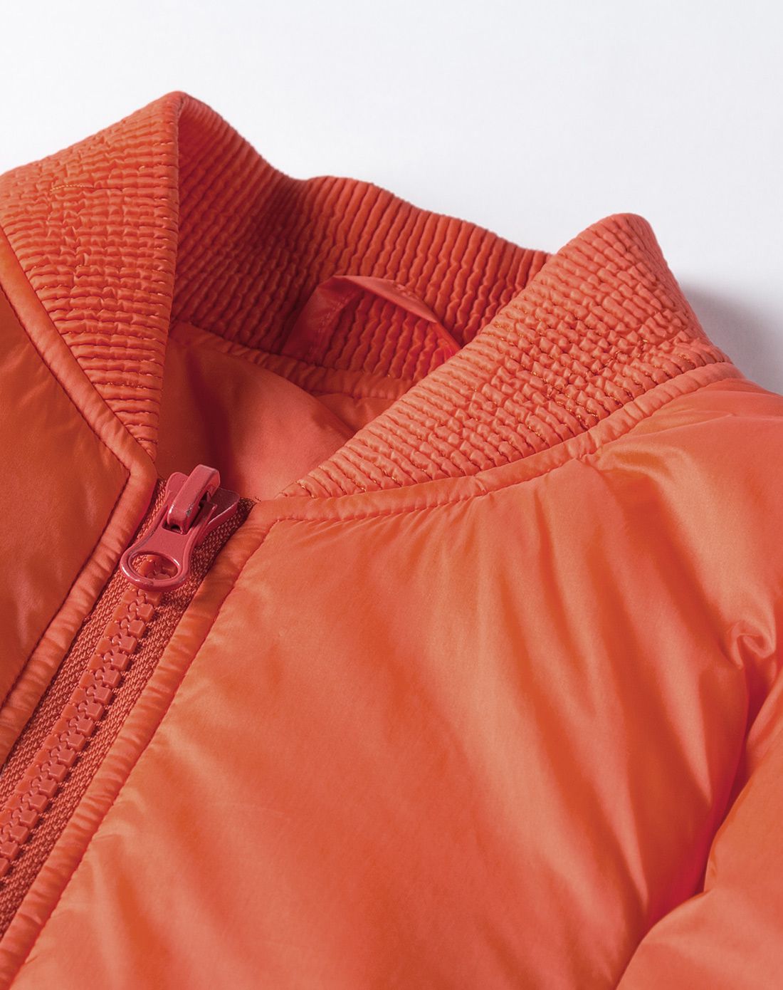 zimmur橘红色长袖短款百搭白鸭绒羽绒服rr96162464_唯品会