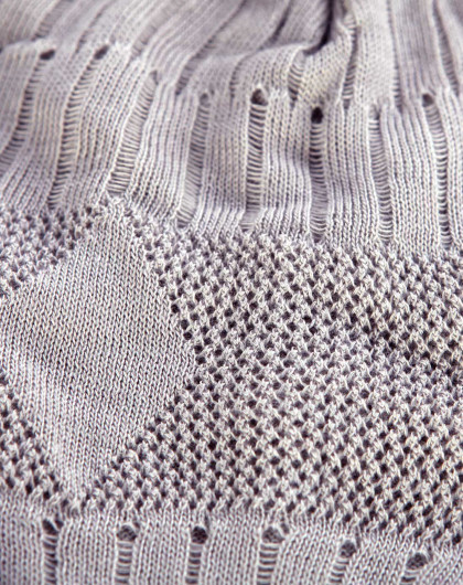 高贵毛球 女款浅灰色毛线帽 时尚贵气