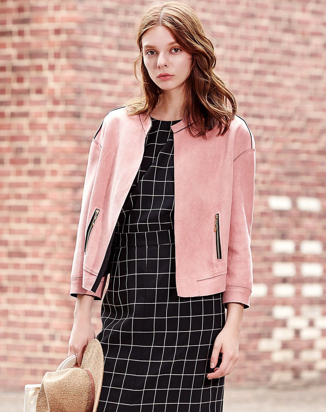 似水年华女装专场-提前购 经典基础款麂皮绒外套