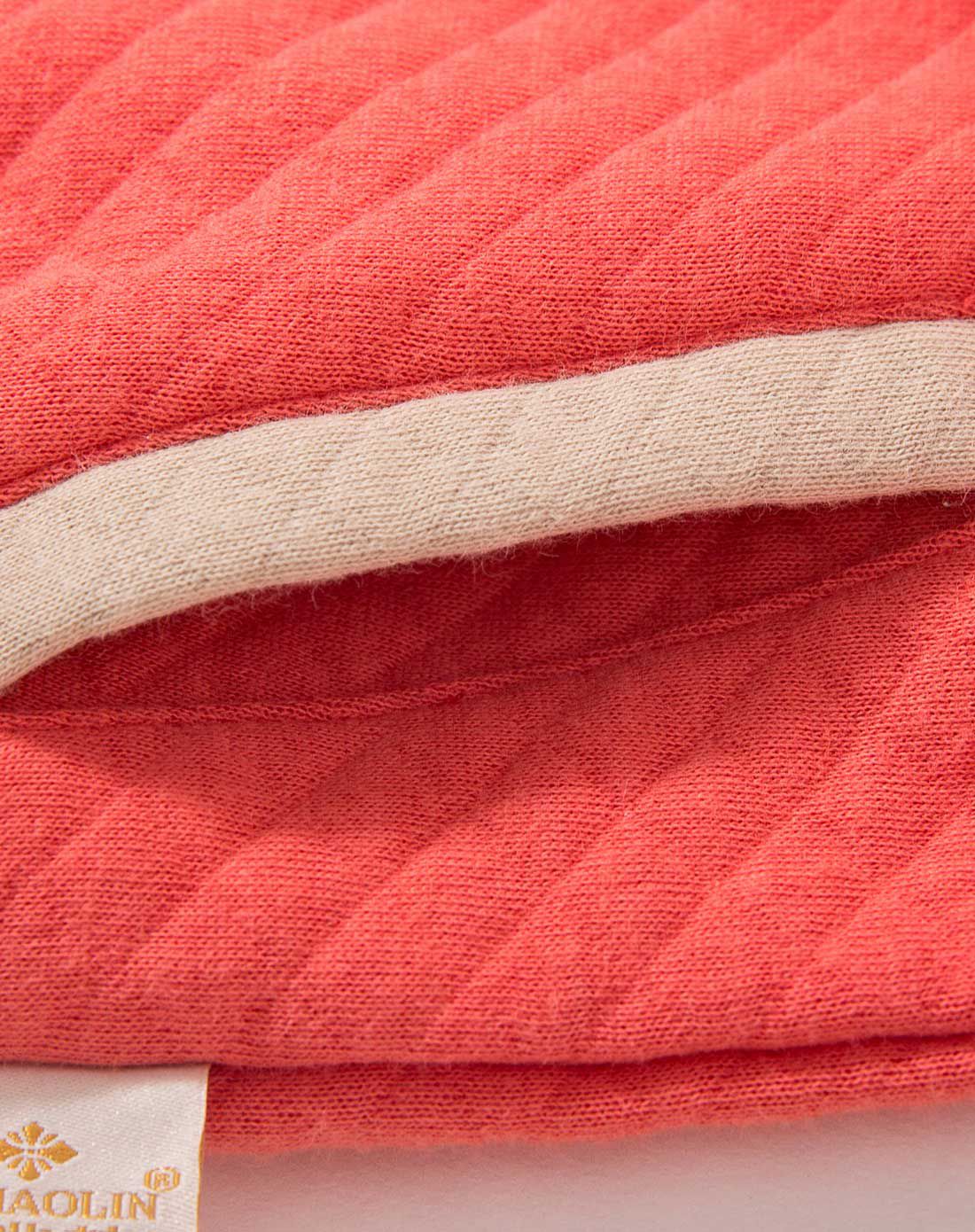 俞兆林0-6岁婴童樱桃红空气棉带帽单衫(拼块树袋熊)yh16t434099_唯品