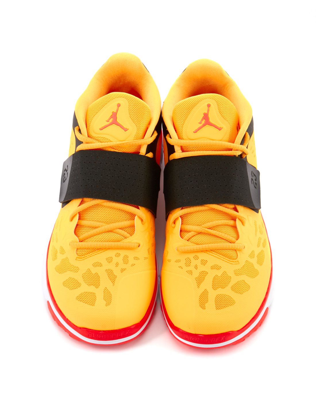 耐克nike jordan 男款橙色篮球鞋 篮球系列