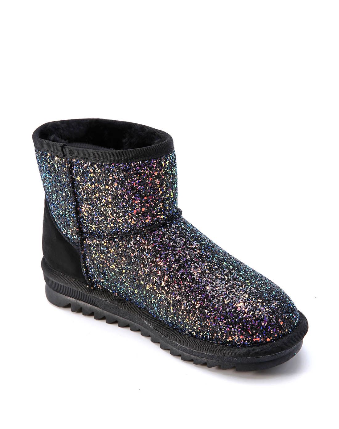 16年 新款枪色简约时尚女士雪地棉