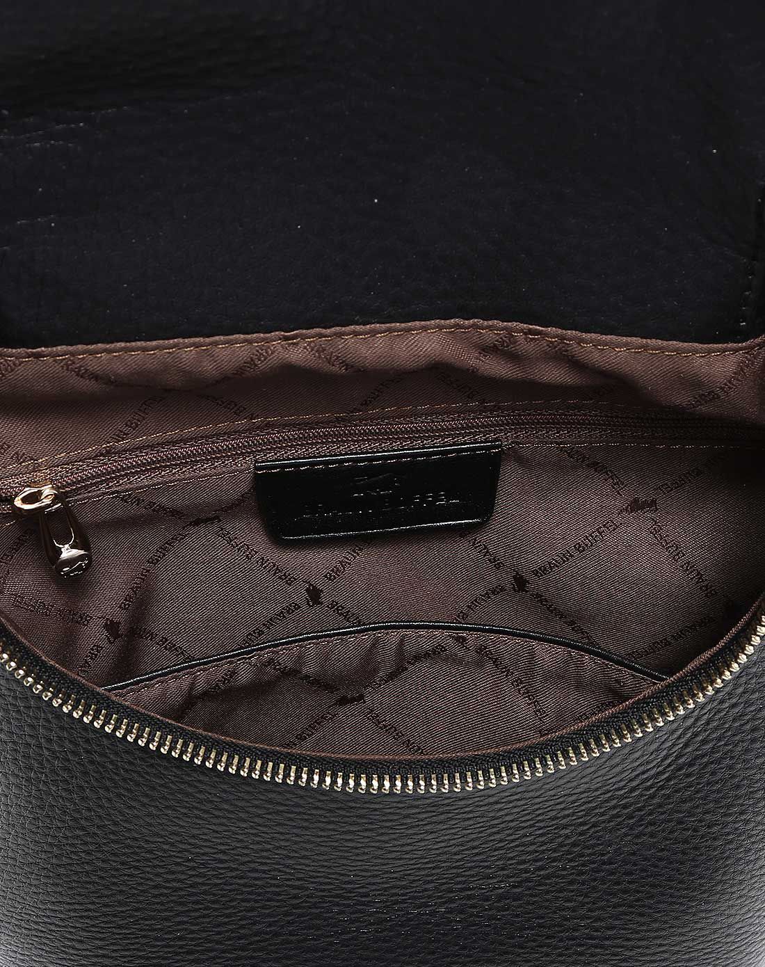 布兰施braun buffel国际皮具特卖旗舰店女士黑色牛皮女背包双肩包背囊