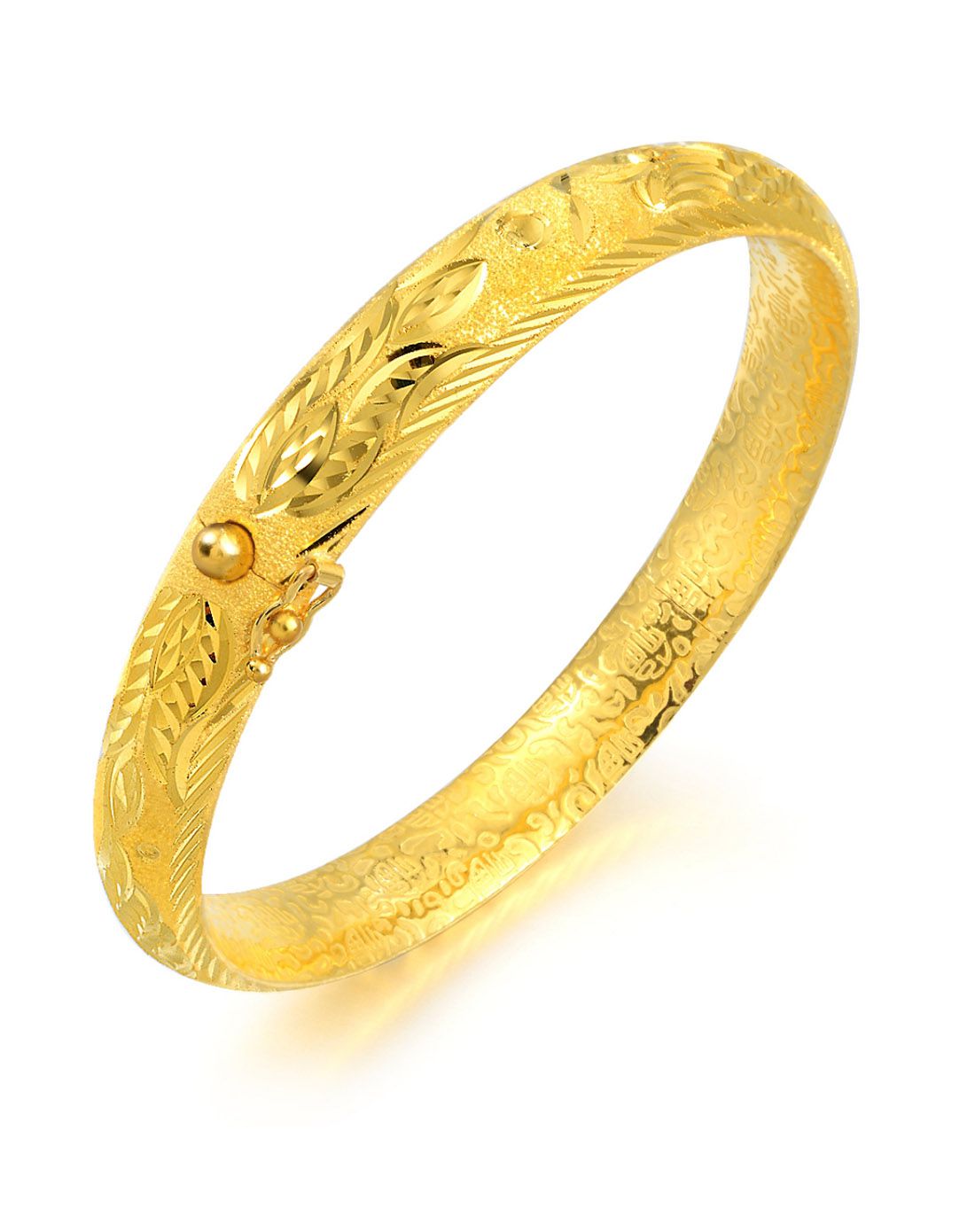 周生生 足金龙凤手镯 计价27.87克 十二期免息分期