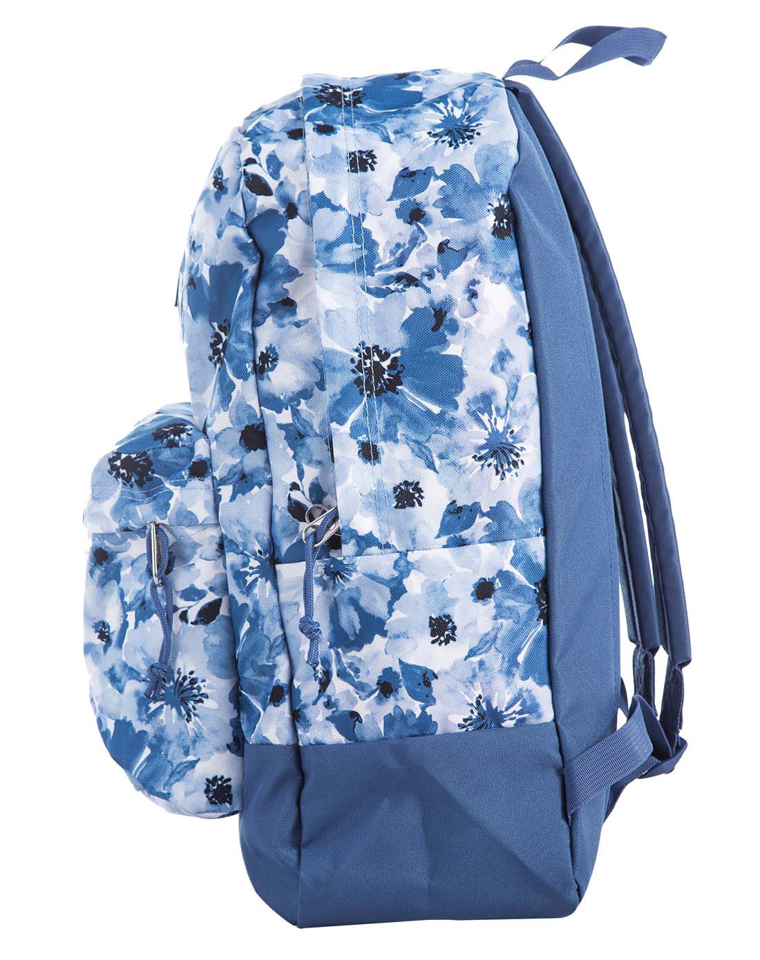 jansport户外时尚包专场轻质耐用 白配蓝色25l双肩背包t60g0wf_唯品会