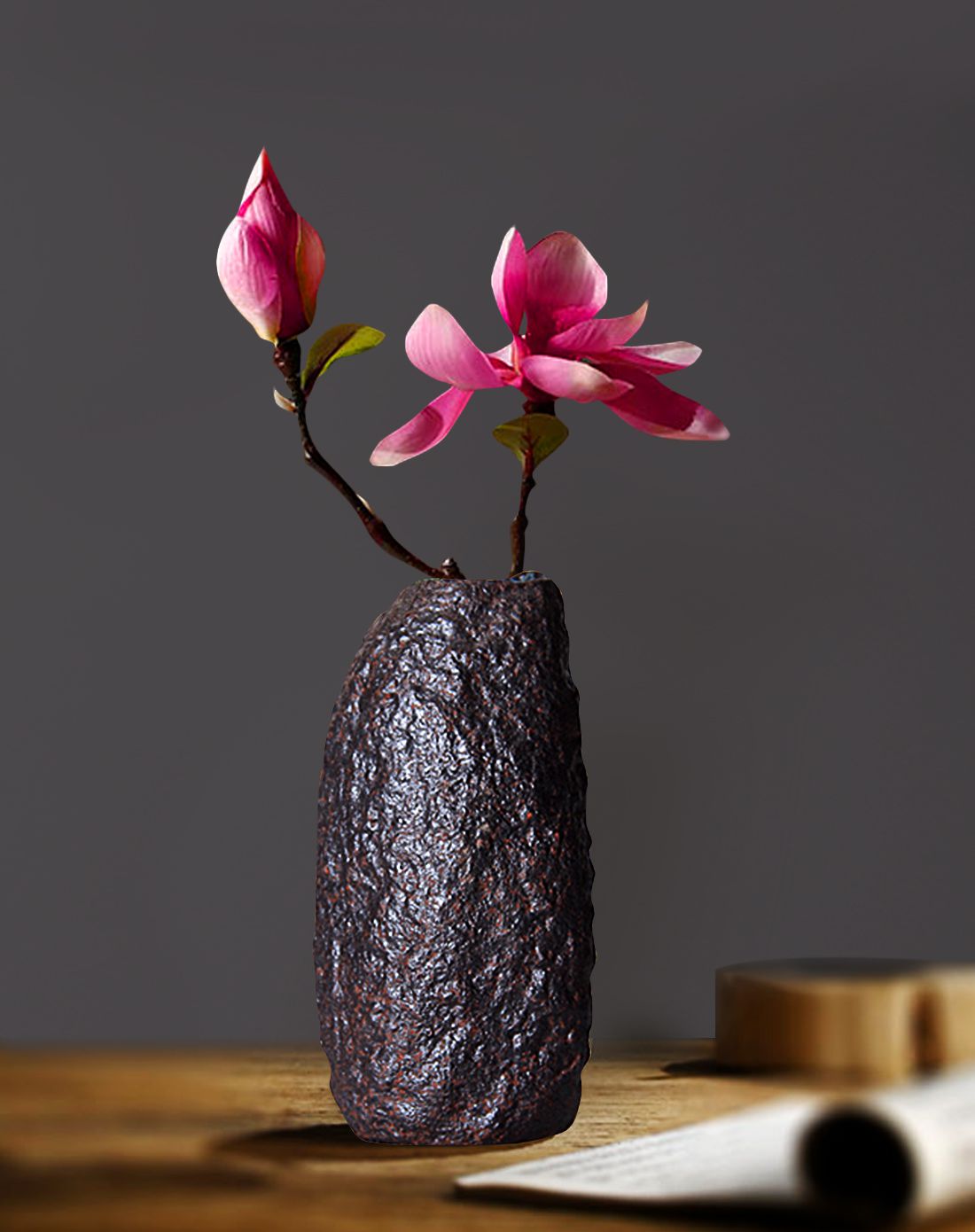 手工陶瓷禅意插花花器(不含花)