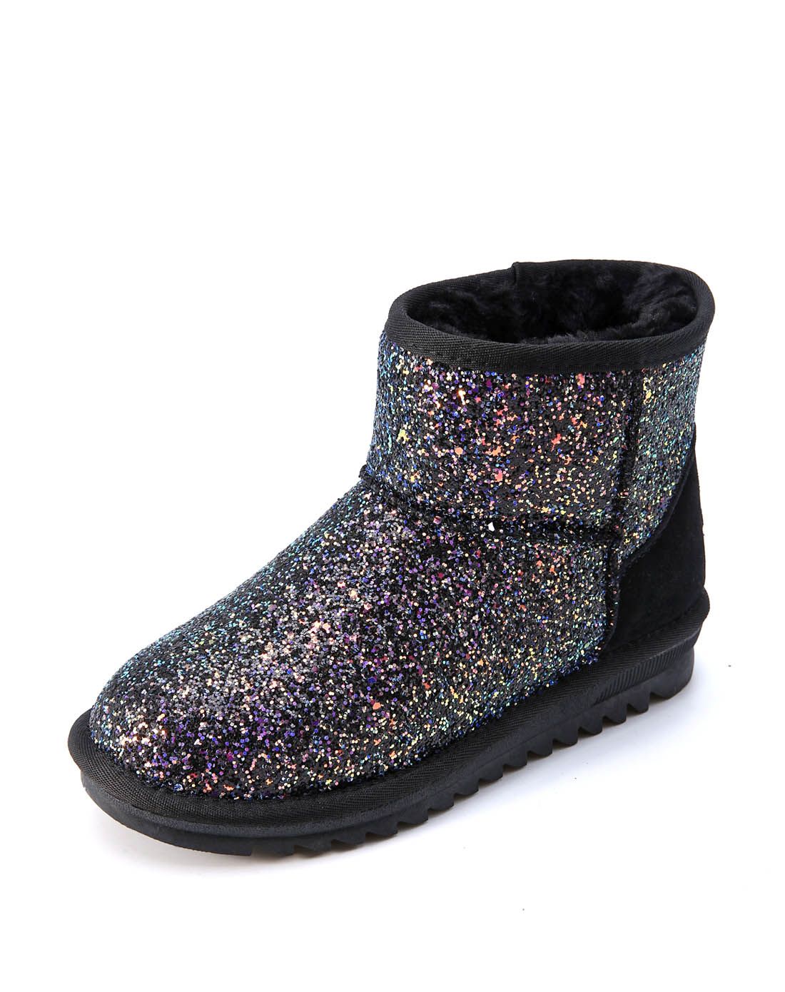 16年 新款黑色简约时尚女士雪地棉