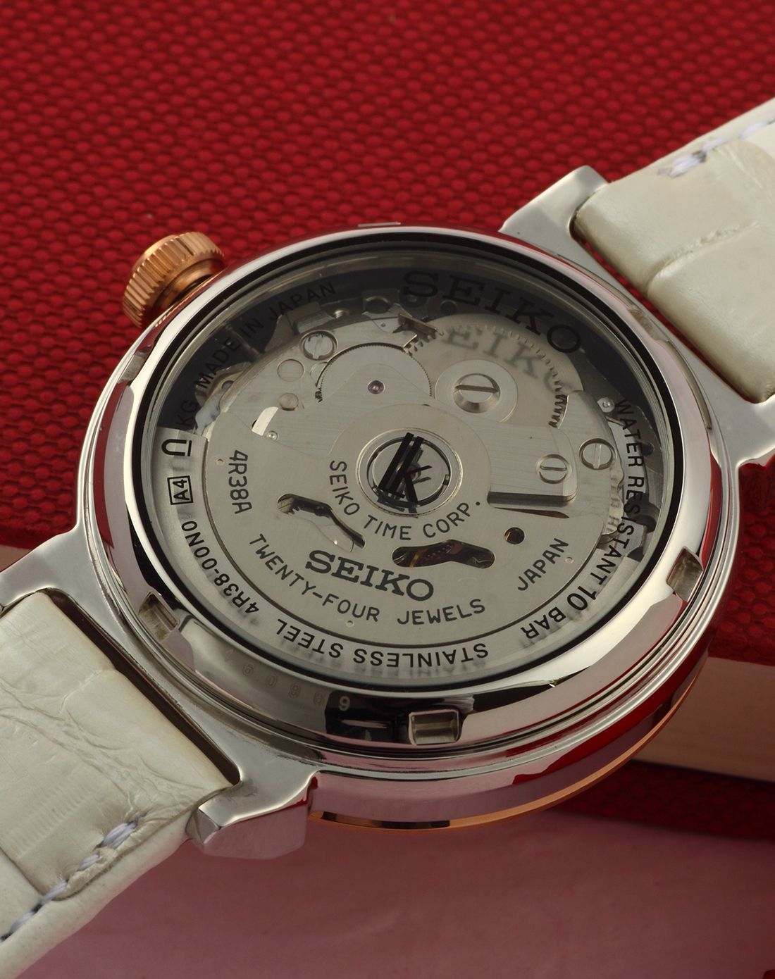 精工seiko手表专场 seiko lukia系列开芯时尚皮带机械女表ssa894j1