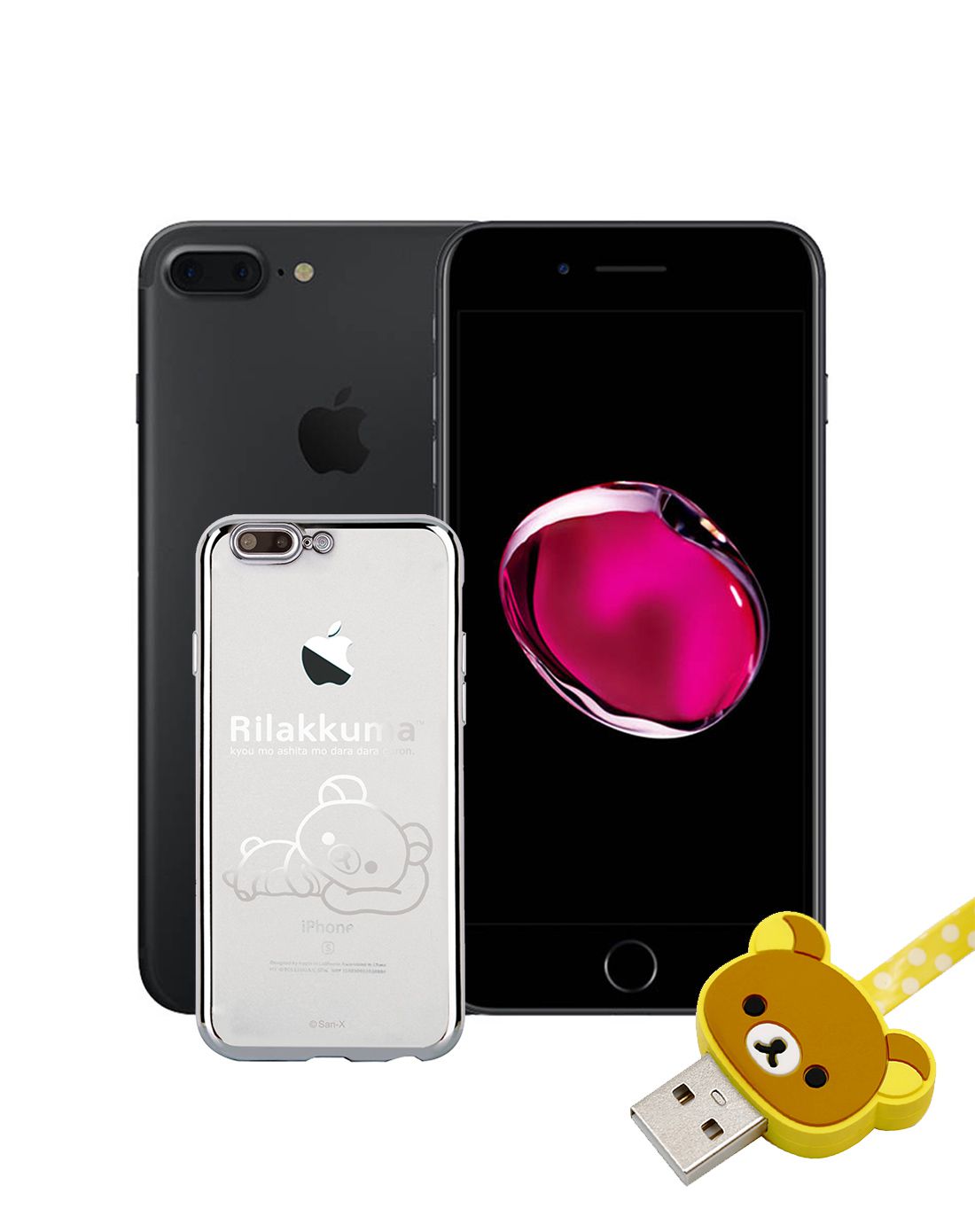 苹果apple手机专场iphone7 plus 32gb 黑色 壳线套餐sd-122008
