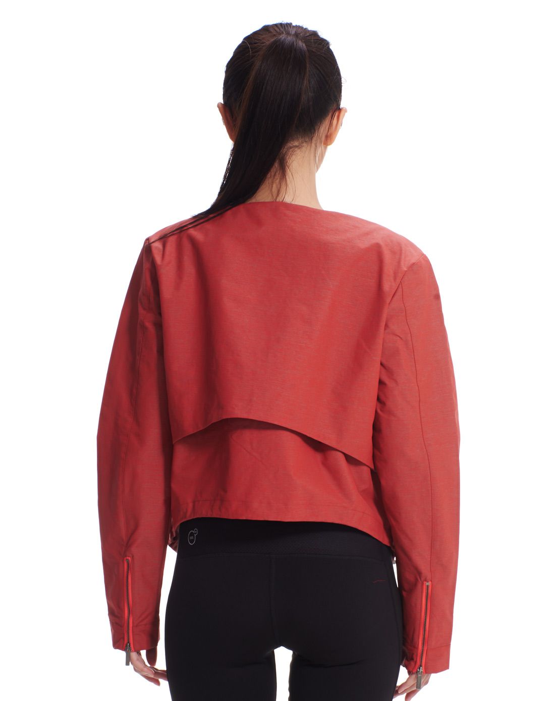 女款红色长袖夹克 luxe系列