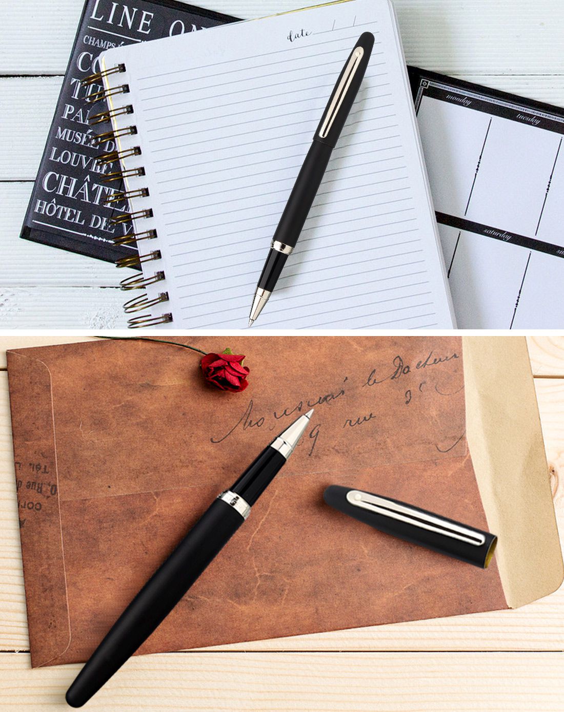 美国sheaffer犀飞利精品文具专场vfm系列轻盈流线磨砂黑钢杆宝珠笔e