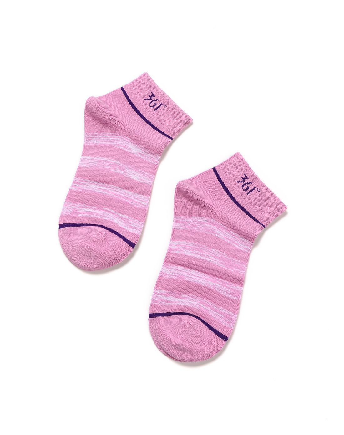 亲肤舒适 粉色运动女袜粉