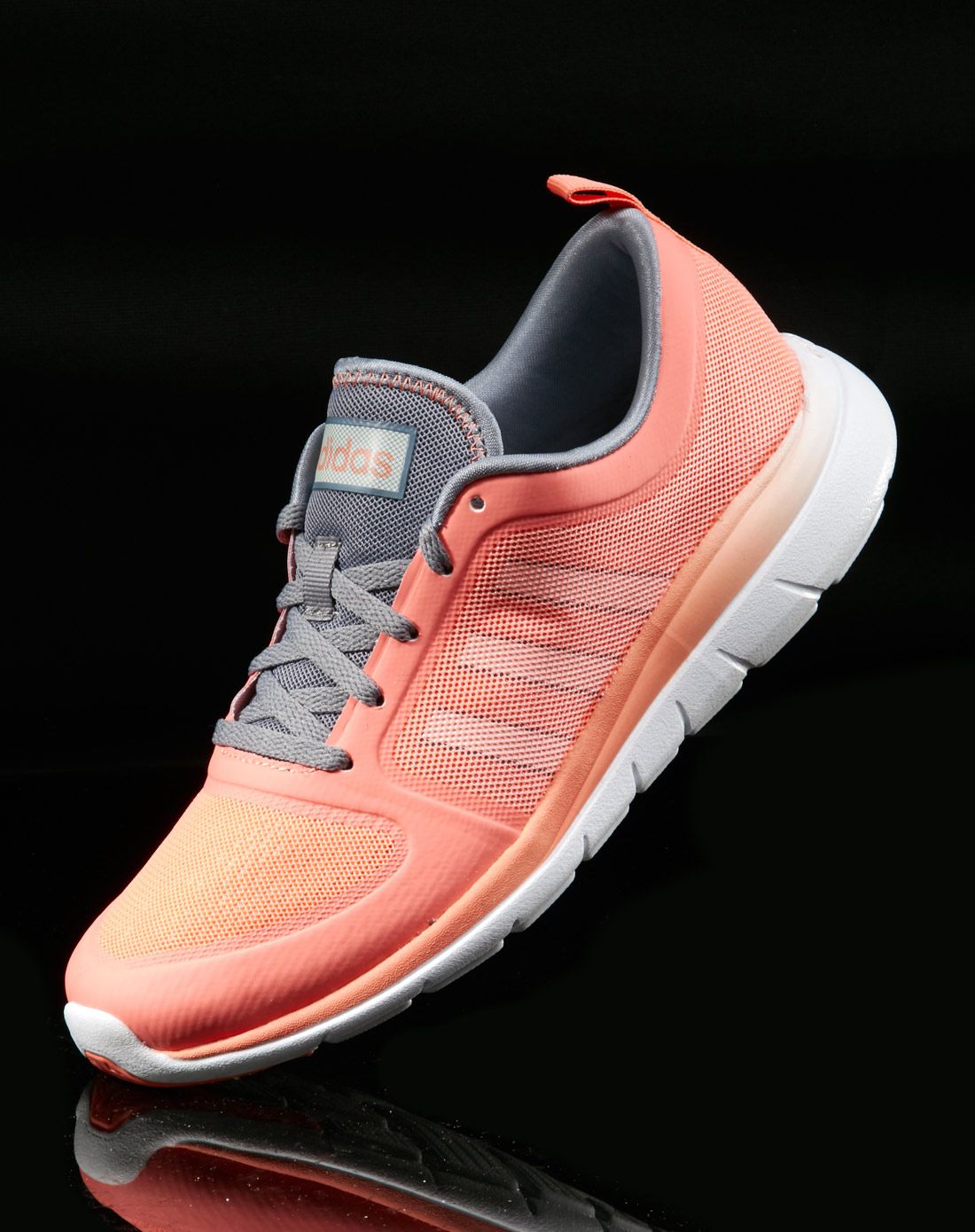 adidas neo&三叶草女款闪耀红色休闲鞋 neo系列f99327_唯品会