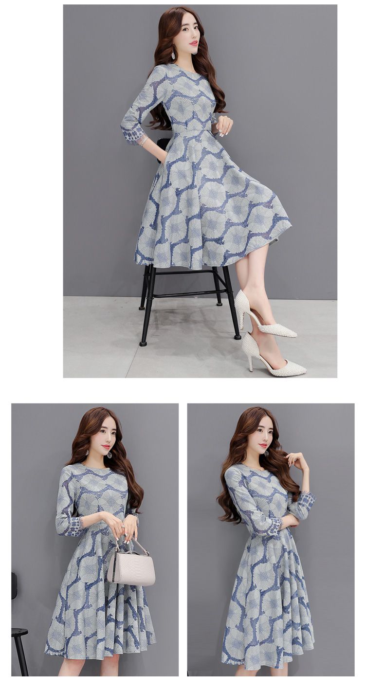 丝柏舍女花色时尚收腰修身连衣裙s71r0016a28_唯品会