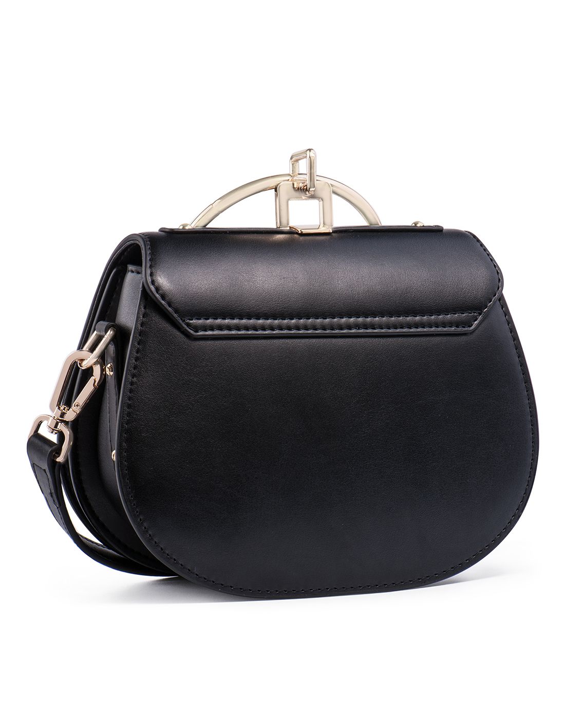 牛皮2017新品戏梦巴黎手提包黑色