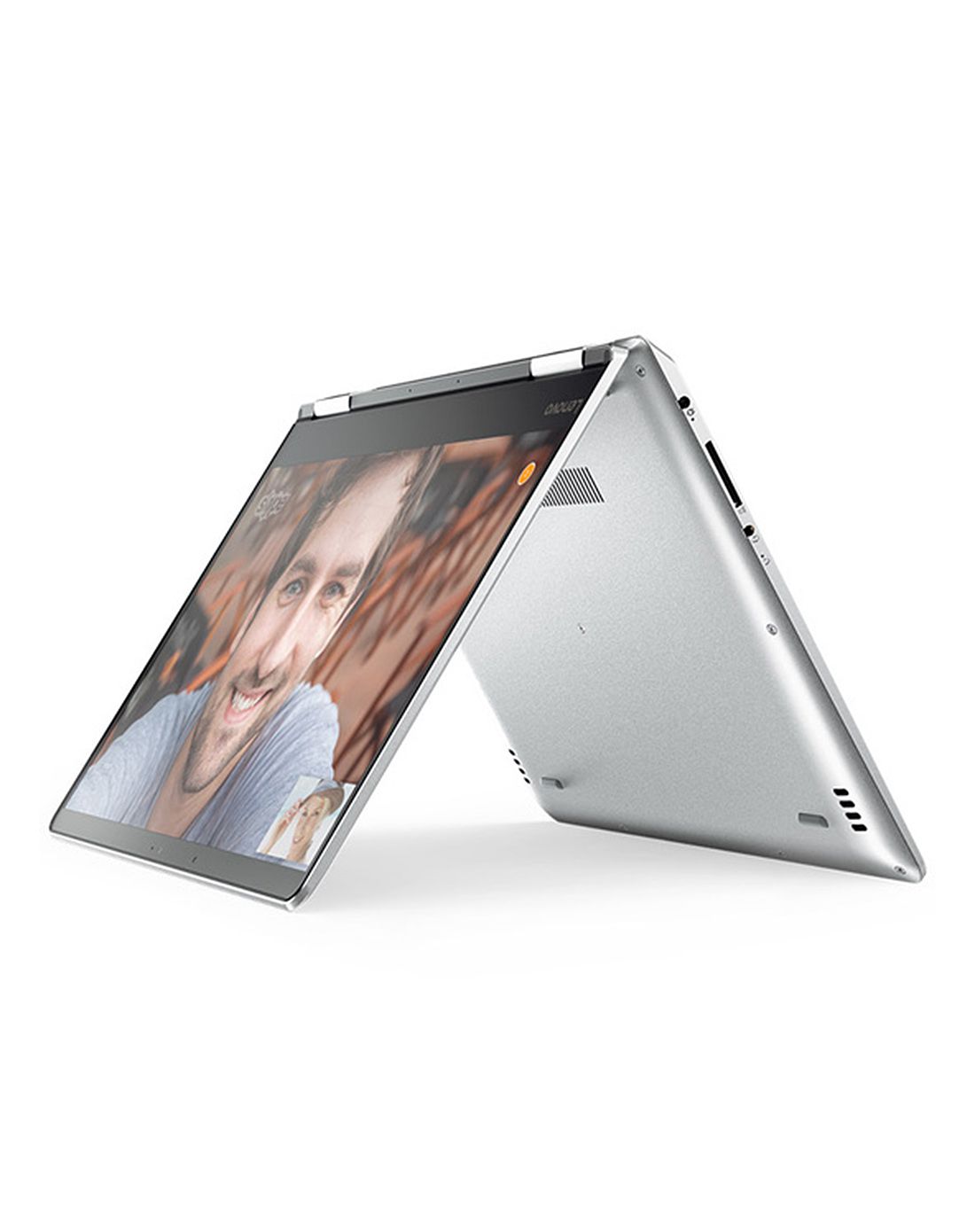 联想lenovo电脑专场酷睿七代i5轻薄翻转ips触摸屏 9件套银yoga710-14
