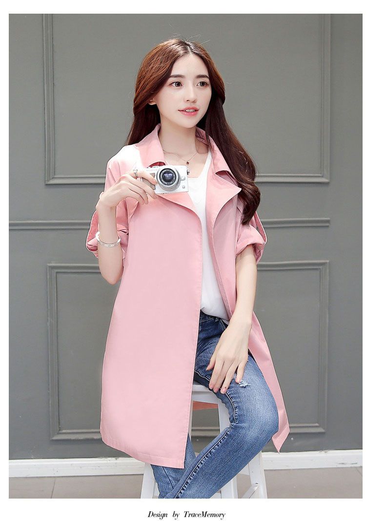 迹忆tracememory时尚翻领纯色两用袖子韩版外套jklmm003wt14_唯品会